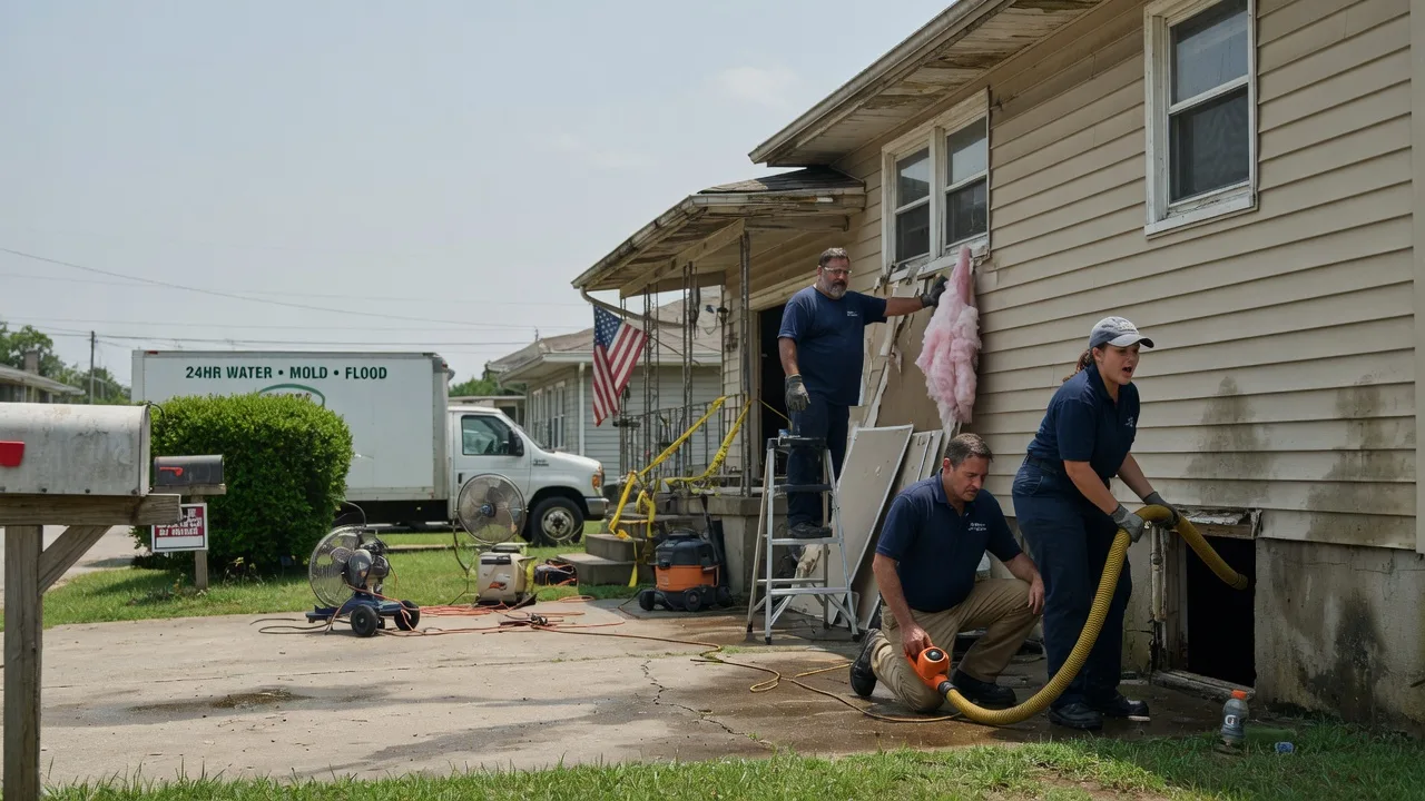 Water Damage Repair in Glassport, PA near me